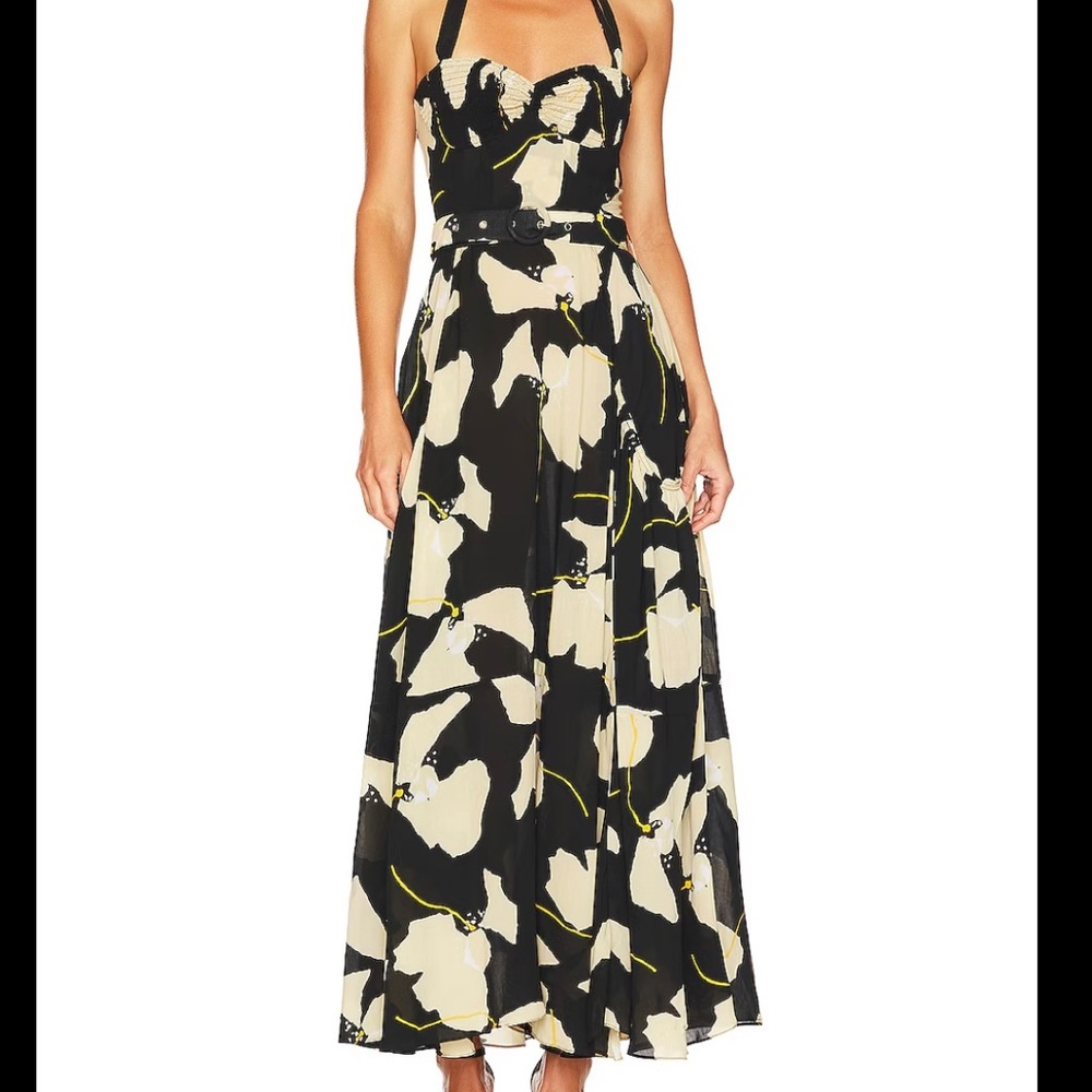 Revolve Floral Midi Dress